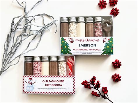 Christmas Hot Cocoa Gift Set Personalized Hot Chocolate Gift Corporate Gift Custom Holiday Gift