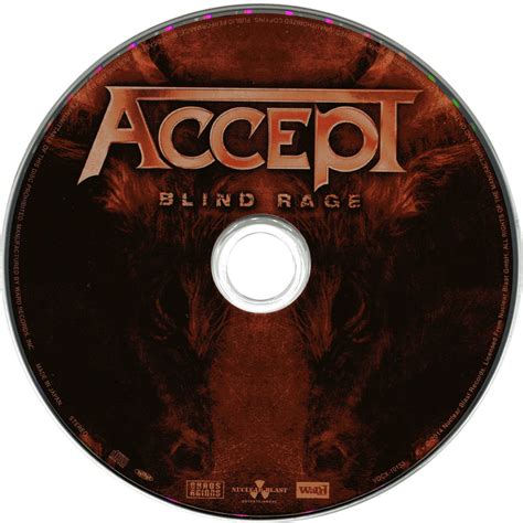 Car Tula Cd De Accept Blind Rage Japanese Edition Portada