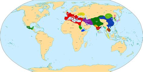 Map Of The World In 1800 - Direct Map