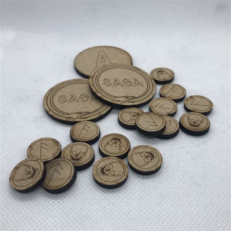 Saga Fatigue Tokens And Objective Markers A