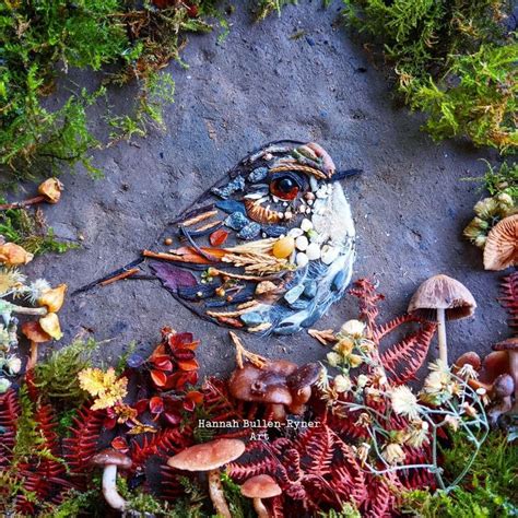 Bird Sculpture in Nature
