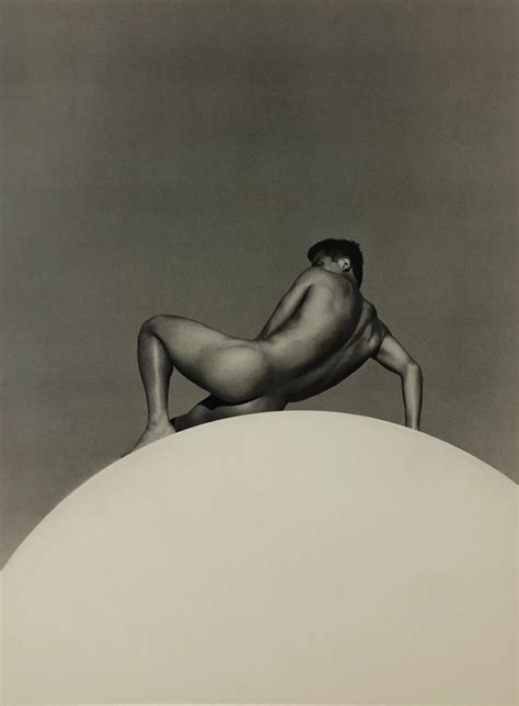 Herb Ritts Kazu Male Nude Soccer Ball 1995 Barnebys