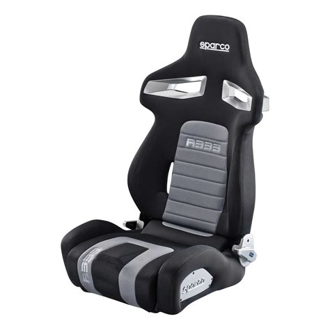 2 X Sparco R333 Forza Sport Track Road Car Seats Pair Black