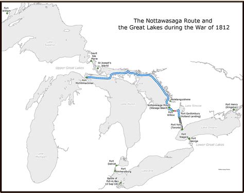 Nottawasaga River Map