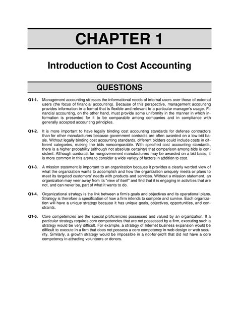 Cost Accounting Foundations Evolutions E By Kinney Raiborn Dragoo