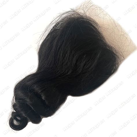 Mejor Single Donor Virgin Hair Natural Black Color Hd Lace 13x4 Frontal