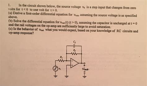 Solved In The Circuit Shown Below The Source Voltage