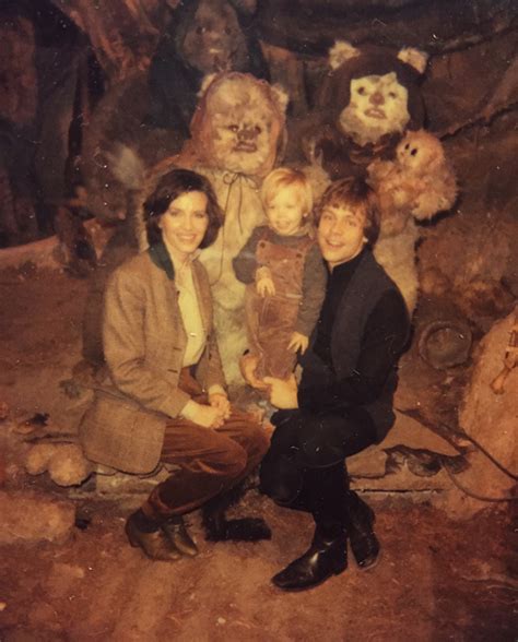 Mark Hamill Shares His Family Photos From the Set of 'Star Wars: Episode VI - Return of the Jedi'