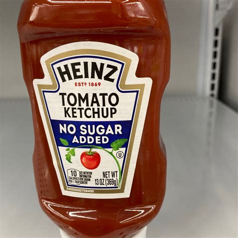 Heinz Tomato Ketchup No Sugar Reviews Abillion