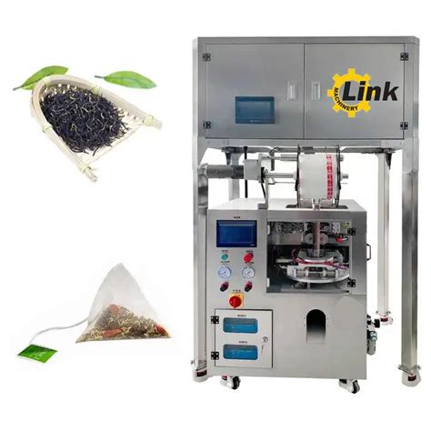 Automatic Triangle Nylon Tea Bag Pyramids Herbal Packaging Machine