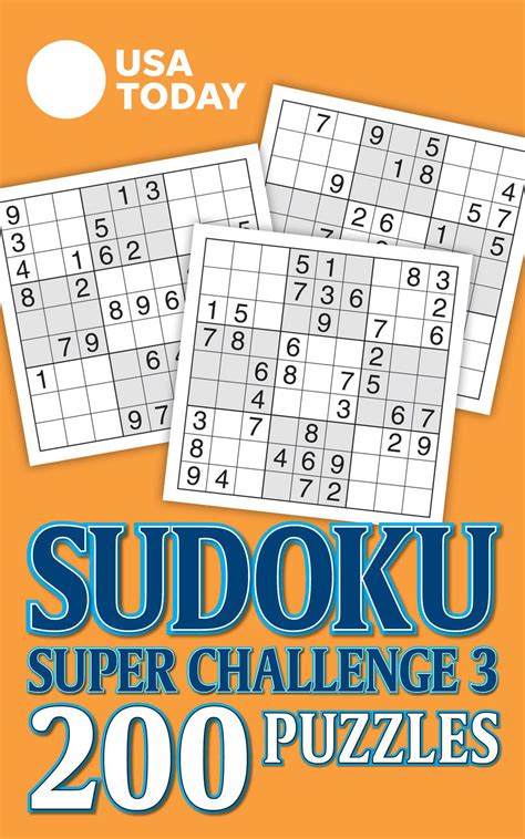 USA TODAY Sudoku Super Challenge 3 | Book by USA TODAY | Official Publisher Page | Simon & Schuster