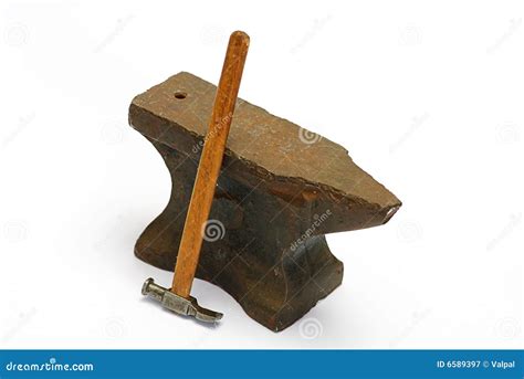 Anvil And Hammer Stock Image Image Of Iron Aged Smith 6589397