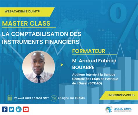 Masterclass La Comptabilisation Des Instruments Financiers