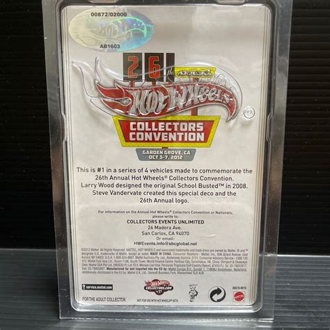 Yahoo オークション Hot Wheels Collectors Convention School Buste