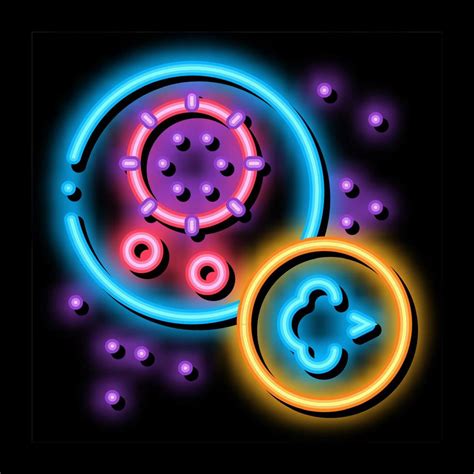 virus disease asthma neon glow icon illustration 17782423 Vector Art at ...
