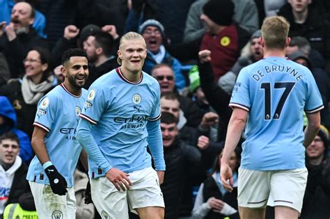 Dank Haaland Hattrick Manchester City Feiert Klaren Heimsieg Exxpress