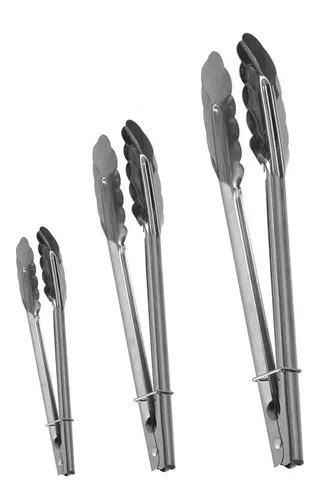 Set De Pinzas Metalicas Para Cocina Diferentes Tama Os Pza Mercadolibre