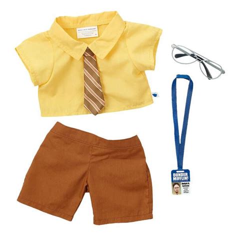 Online Exclusive The Office Dwight Schrute Costume With Glasses Build