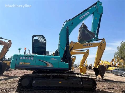 Kobelco SK350 Tracked Excavator For Sale China CN Anhui Hefei