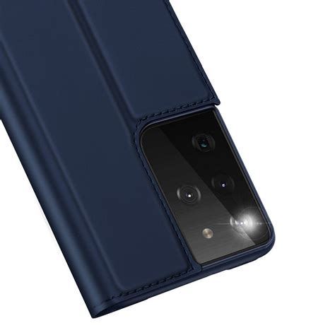 Preklopna Maska Dux Ducis Dark Blue Za Samsung Galaxy S21 Ultra