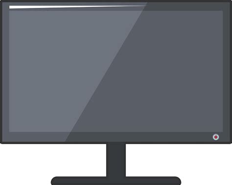 Icono De Pantalla De Monitor De Computadora Vector Premium