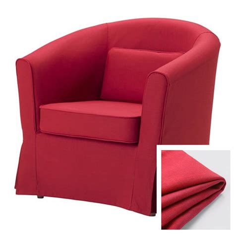 Ikea Ektorp Tullsta Armchair Slipcover Chair Cover Nordvalla Red Bezug