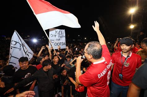 Ultras Garuda Ikut Meriahkan Nobar Piala Asia Afc Cup U Di Makassar