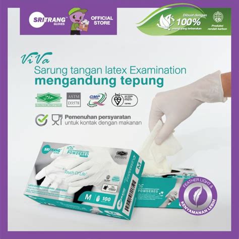 Sarung Tangan Latex Medis Merk Sritrang Lazada Indonesia