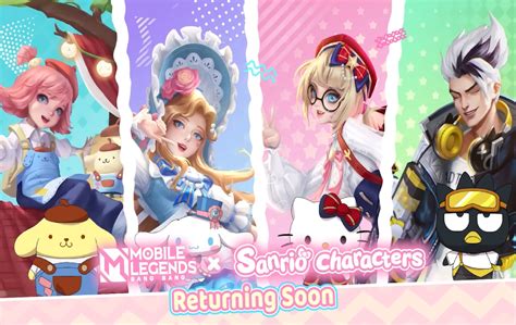 Jadwal Premium Supply Sanrio Characters 2023 Mobile Legends ML