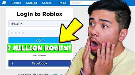 Logging Into This Will Give You 1 Million Robux Real Giveaway Youtube