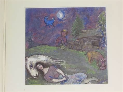 Marc Chagall Gouaches Limited Edition In Facsimile Portfolio Book