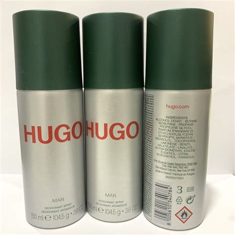 ORIGINAL HUGO BOSS MAN DEODORANT SPRAY 150ML M Shopee Malaysia