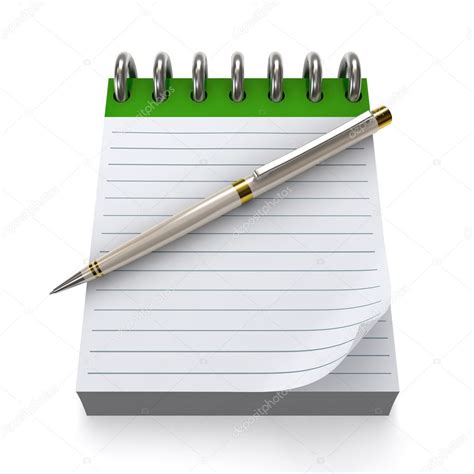 Notepad And Pen Stock Photo Stiggdriver