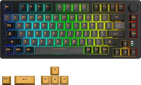 Amazon Dareu Ek Pro Wireless Rgb Hot Swappable Mechanical Gaming Keyboard With Knob