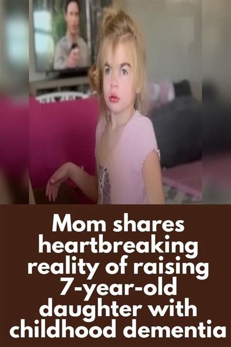 Mom Shares Heartbreaking Reality Of Raising 7 Year Old Daughter With