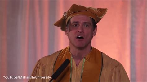 Jim Carrey Inspiring Commencement Speech Maharishi University YouTube