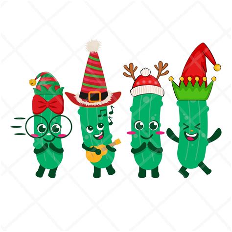 Christmas Pickle SVG PNG Retro Pickles Christmas PNG Homemade Pickle