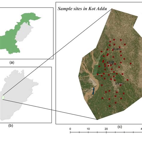 Site map of Kot Addu. | Download Scientific Diagram