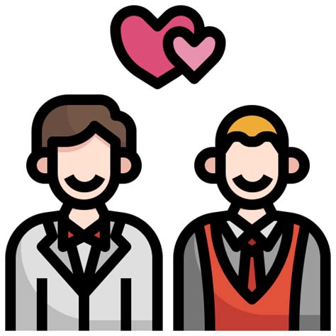 Same Sex Marriage Free People Icons