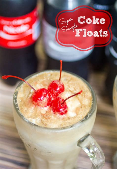 Super Simple Ice Cream Coke Floats Recipe Daily Dish Recipes