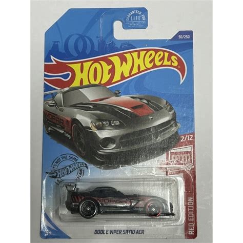 Hot Wheels Dodge Viper Srt Acr Red Edition Shopee Malaysia