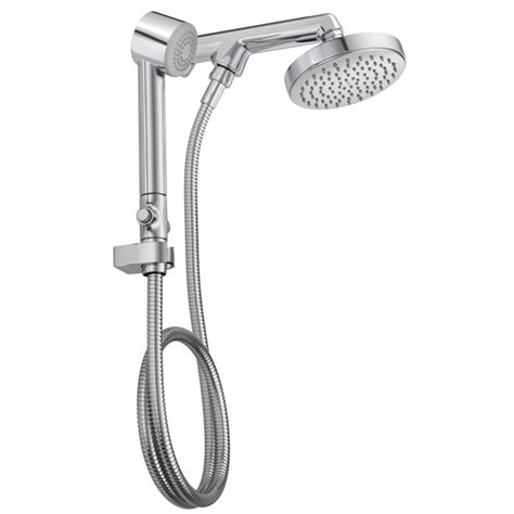 Chuveiros A Gas Deca - Ducha com Chuveirinho Redonda Parede Cromada Flex Deca | Leroy Merlin