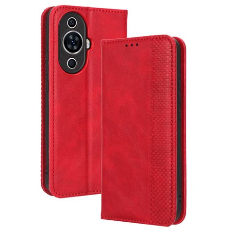 Чехол книжка для Huawei Nova 11/ Nova 12s с магнитом и отделением под ...