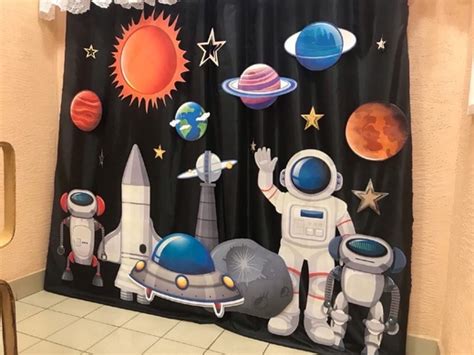 Космос / фотозона / планеты / ко Дню Космонавтики / ракета / День ...