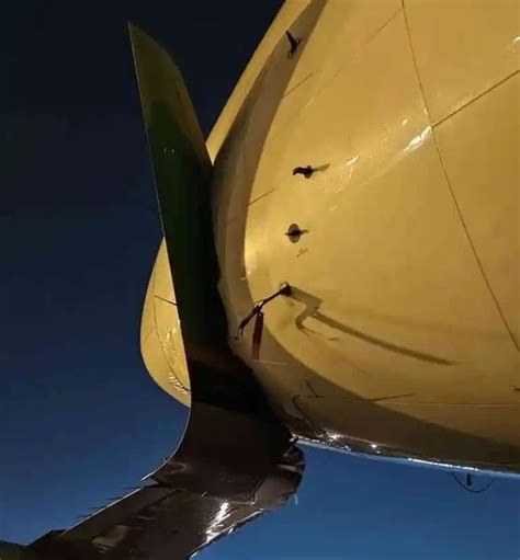 Eva Air Airbus A321 Wingtip Slammed Into The Nose Of A Parked Boeing