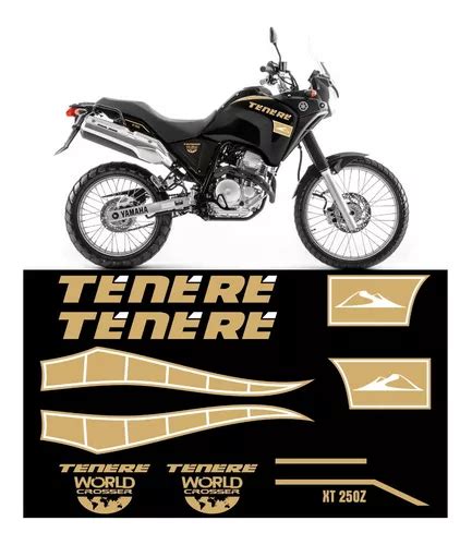 Kit Personalizado Adesivo Yamaha Tenere Tnr