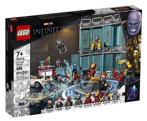 LEGO Reveals Marvel Studios The Infinity Saga Iron Man Armory Set