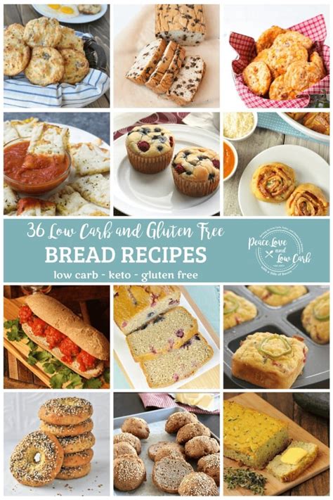 Low Carb Bread Recipes | Peace Love and Low Carb