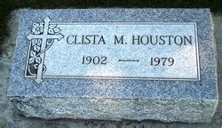 Clista M Houston Memorial Find A Grave