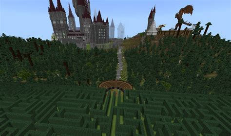 Hogwarts castle minecraft map - venuevsa